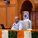 दिल्ली विधानसभा में हंगामे पर स्पीकर विजेंद्र गुप्ता सख्त