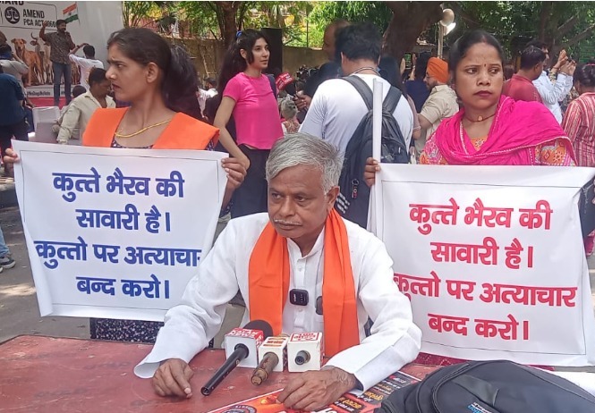 संज्ञान लेकर कुत्तों को मारने की साजिश रची