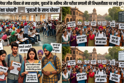 AI image of punjab paper leak Source:: gemini