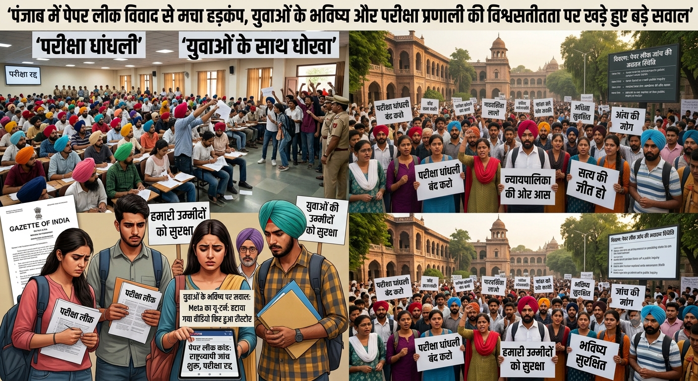 AI image of punjab paper leak Source:: gemini
