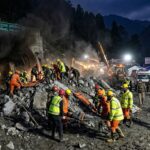 AI Image of Sikkim tunnel tragedy