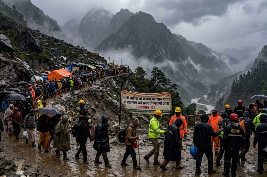 AI image of chardham yatra topic