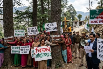 AI Image of chipko Aandolan in uttrakhand