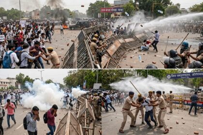AI Image of bihar Protest site
