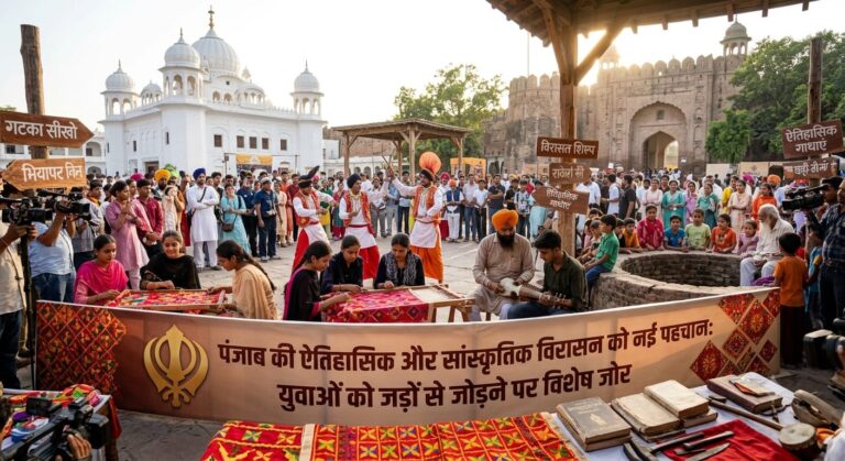 AI image of punjab culture heritage
