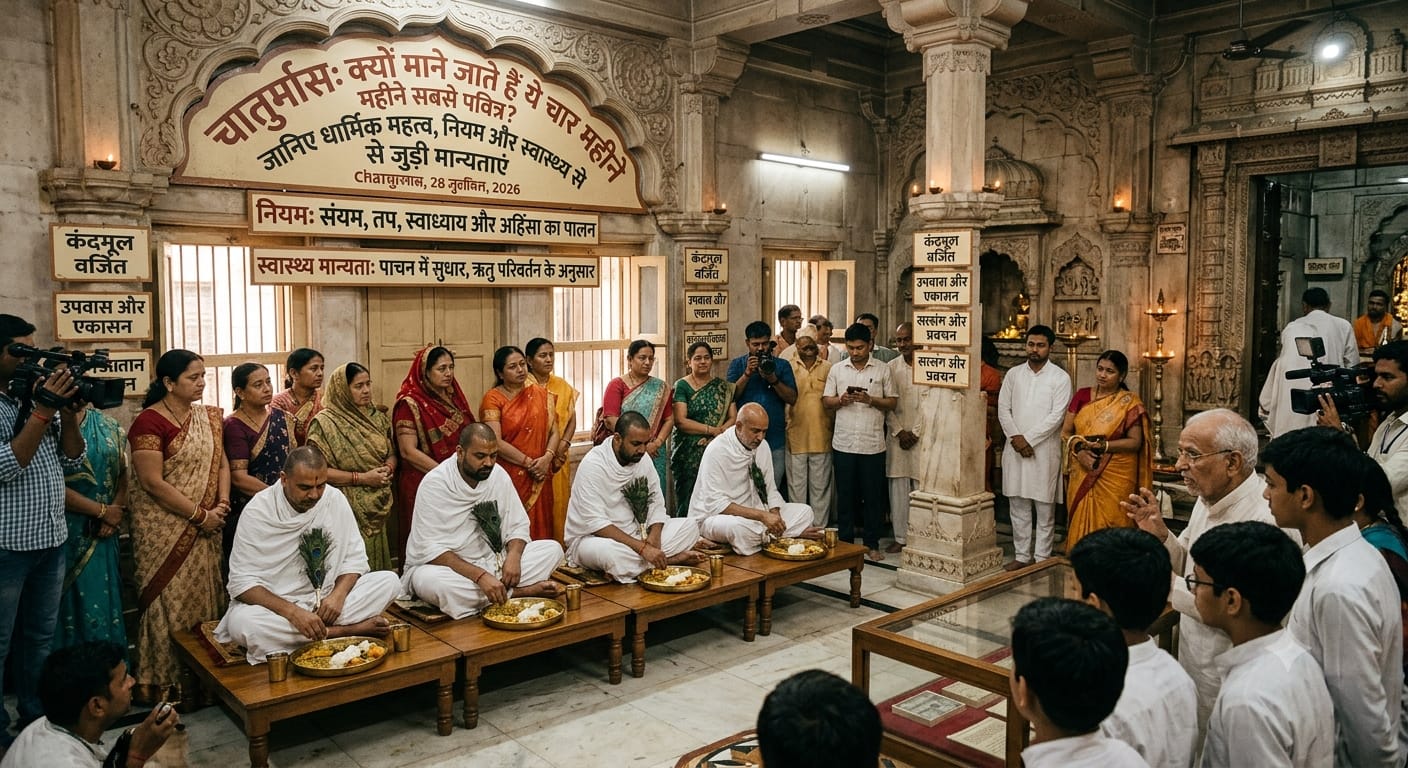 AI image of chaturmas or ekdashi