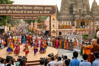 AI image of Bihar culture program