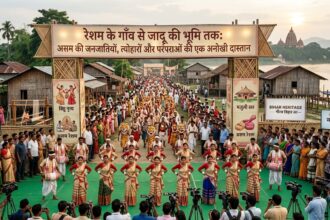 AI image of Assam culture