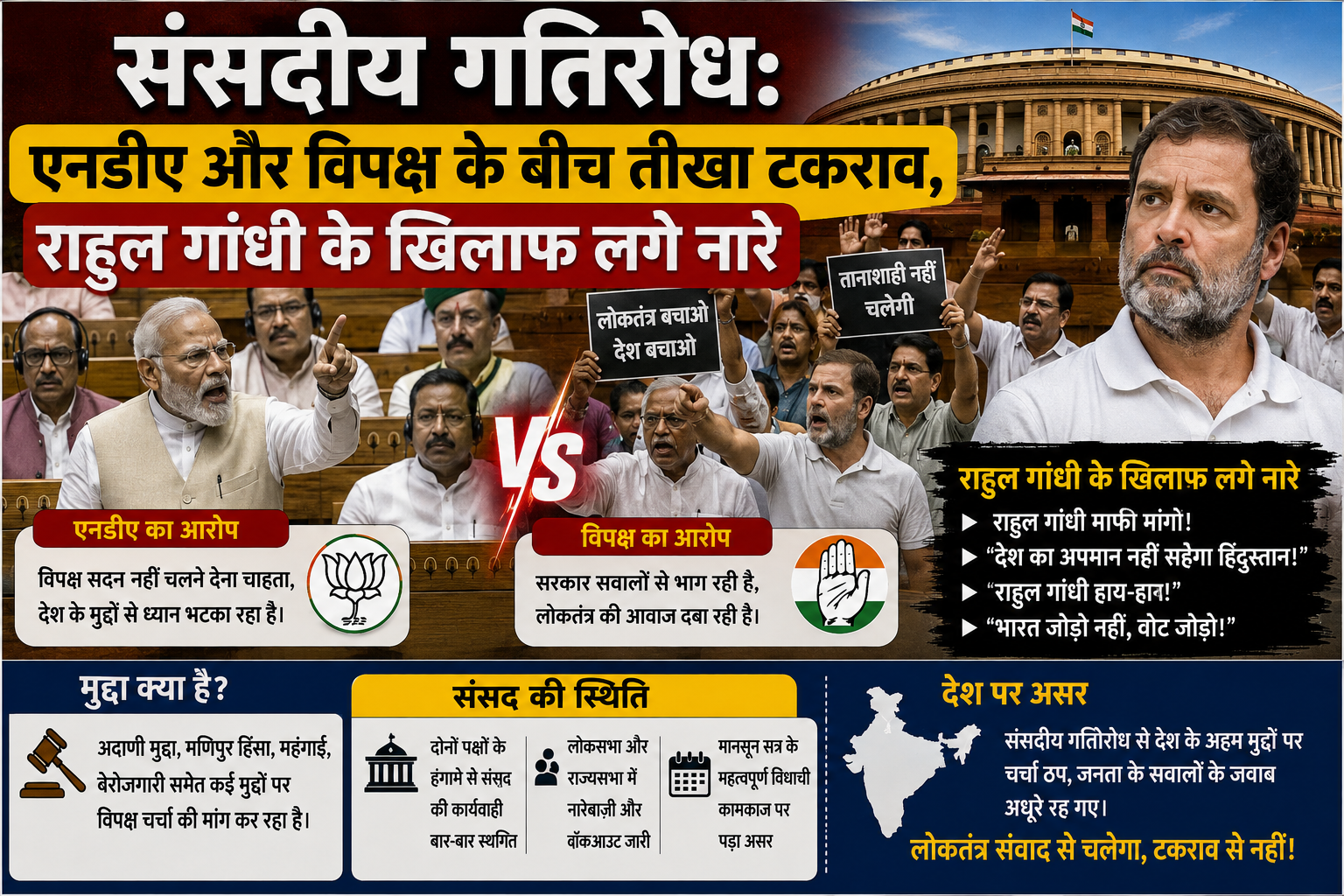 nda-opposition-parliament-row source of image is Chat GPT