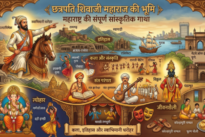 छत्रपति शिवाजी महाराज की भूमि 'महाराष्ट्र' Source:AI image by gemini