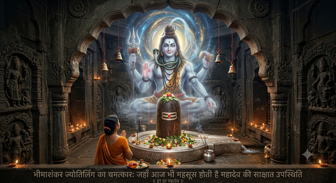 भीमाशंकर ज्योतिर्लिंग का चमत्कार: Source : AI image by gemini